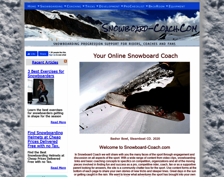 Snowboard-coach.com thumbnail