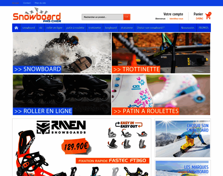 Snowboardpascher.com thumbnail