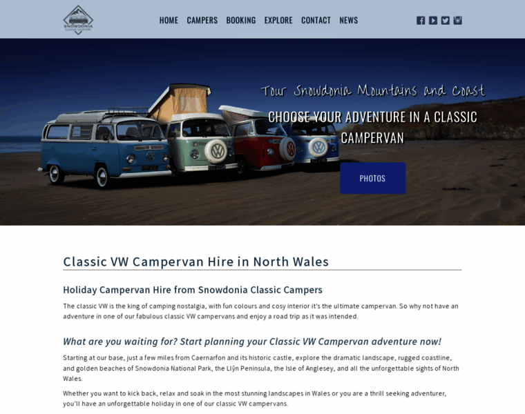 Snowdoniaclassiccampers.co.uk thumbnail
