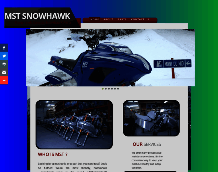 Snowhawk.ca thumbnail