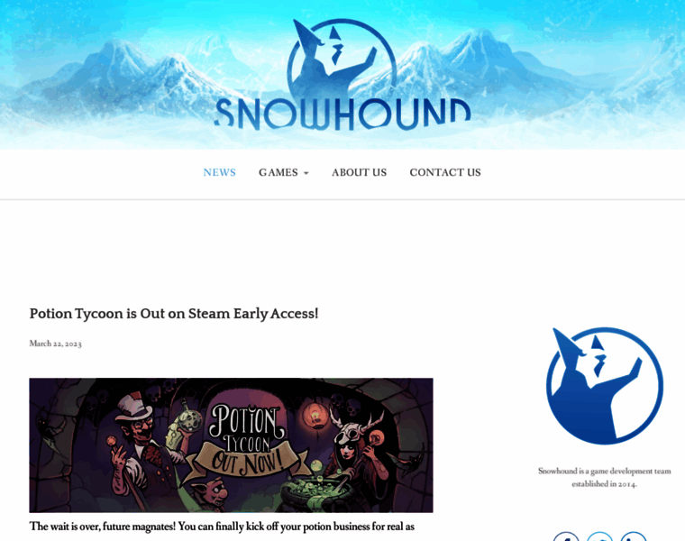 Snowhoundgames.com thumbnail