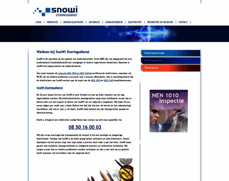 Snowi-storingsdienst.nl thumbnail