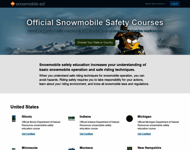 Snowmobile-ed.com thumbnail