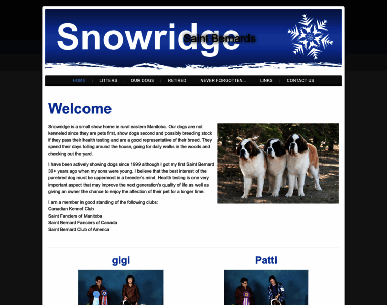 Snowridge.ca thumbnail