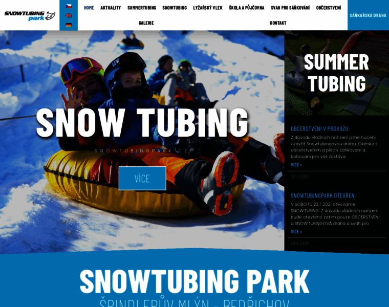 Snowtubingpark.cz thumbnail