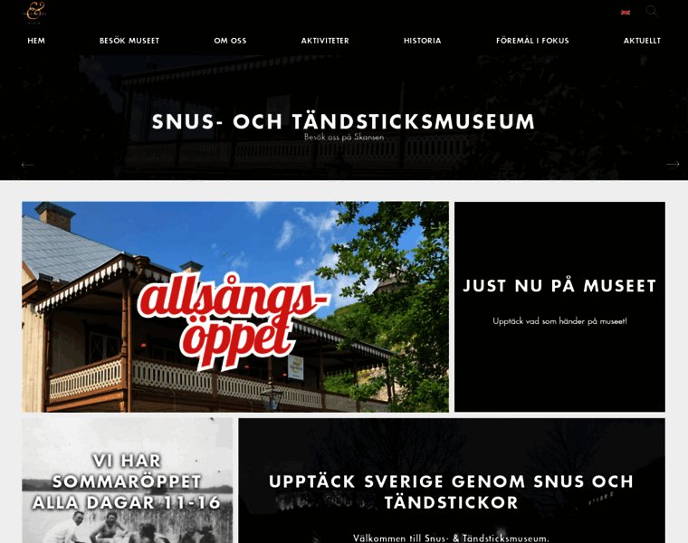 Snusochtandsticksmuseum.se thumbnail