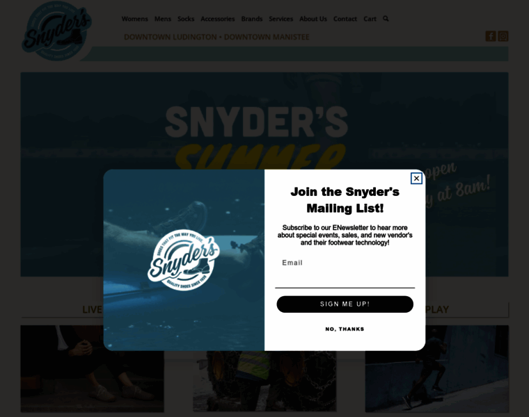 Snydershoes.com thumbnail