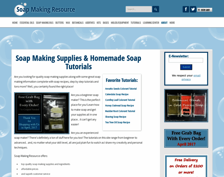 Soap-making-resource.com thumbnail