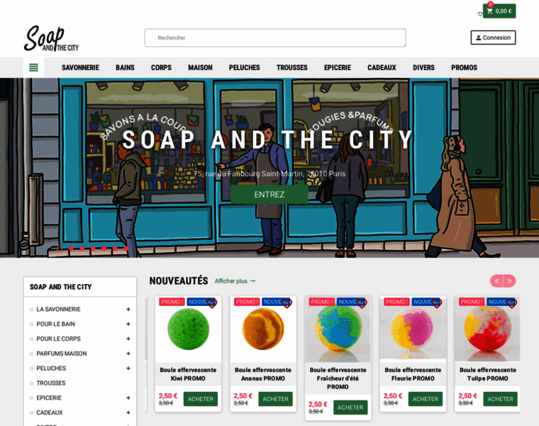 Soapandthecity.fr thumbnail