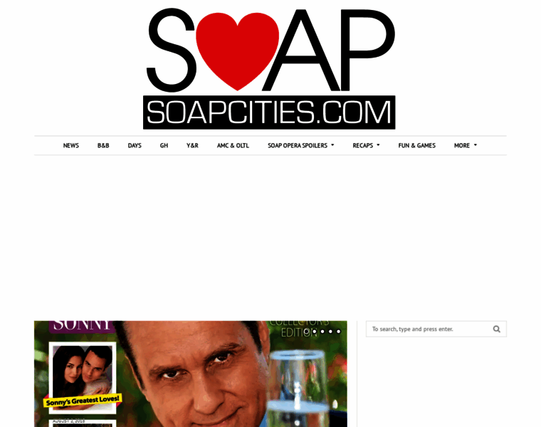 Soapcities.com thumbnail