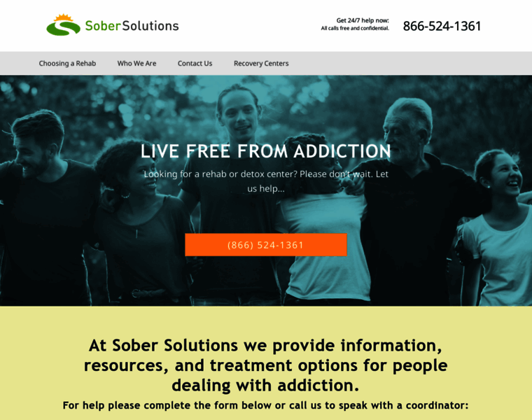 Sober-solutions.com thumbnail