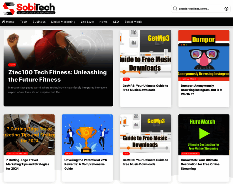 Sobitech.com thumbnail