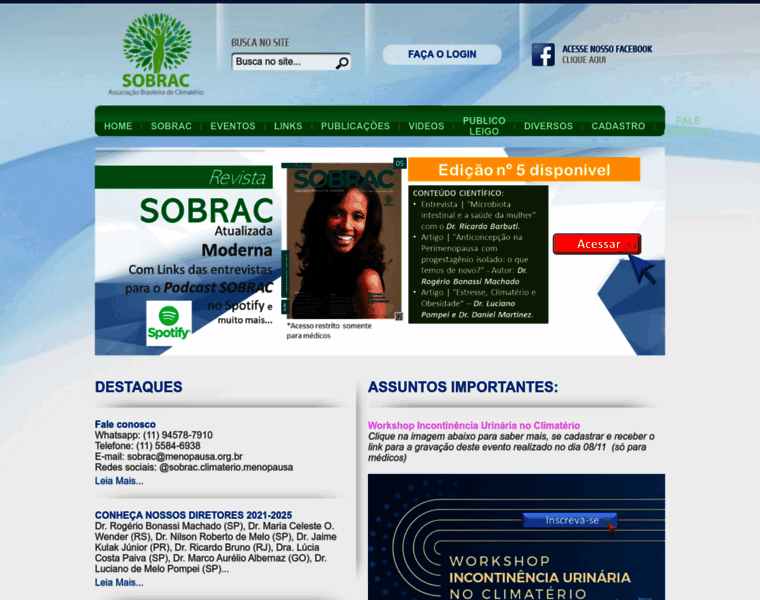 Sobrac.org.br thumbnail