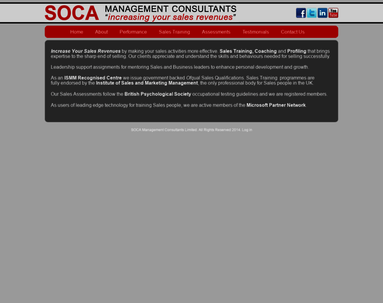 Soca.co.uk thumbnail