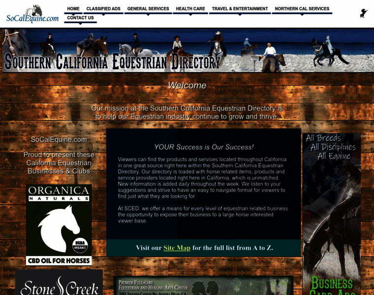 Socalequine.com thumbnail