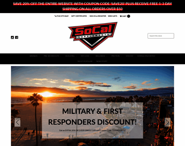 Socalsupps.com thumbnail Socalsupps.com thumbnail