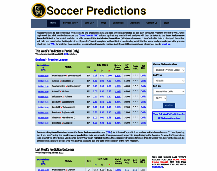 Soccer-predictions.com thumbnail