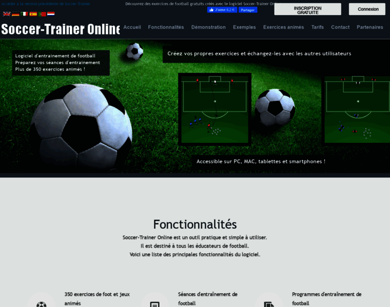 Soccer-trainer.fr thumbnail