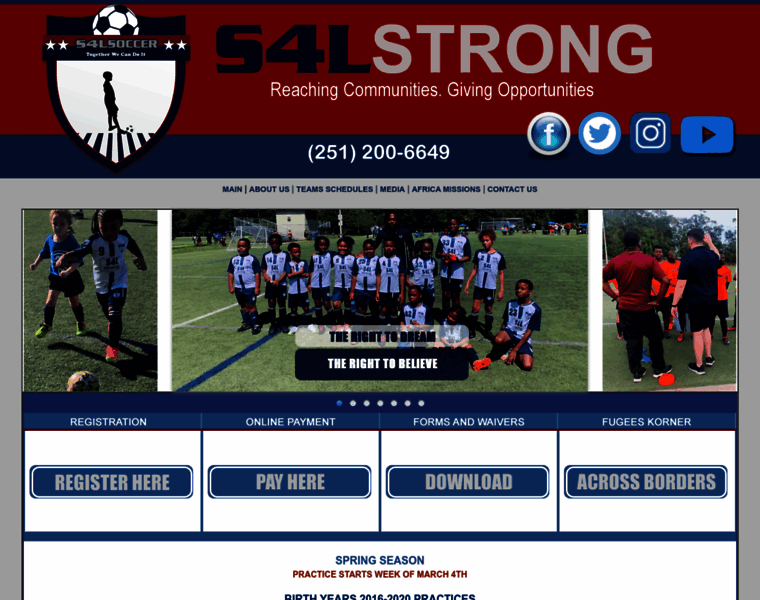 Soccer4life.org thumbnail