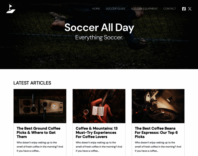 Soccerallday.com thumbnail