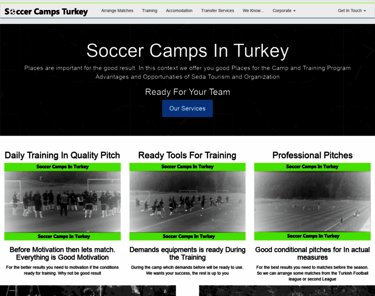 Soccercampturkey.com thumbnail
