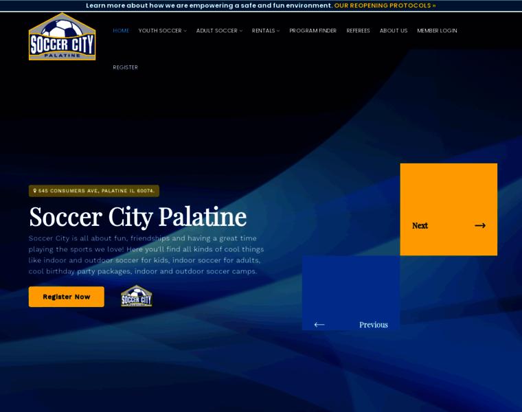 Soccercitypalatine.com thumbnail