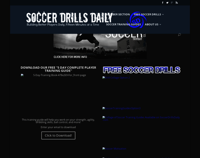 Soccerdrillsdaily.com thumbnail