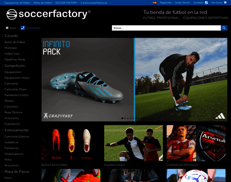 Soccerfactory.es thumbnail