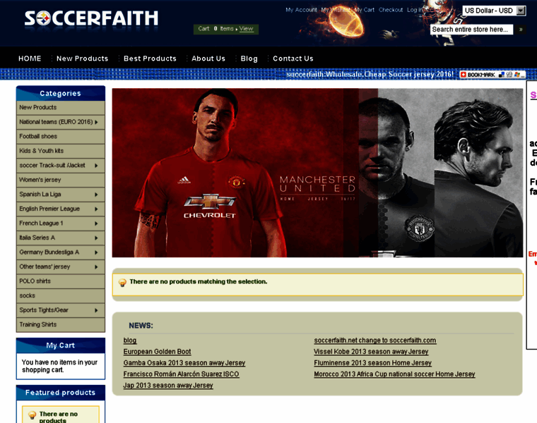 Soccerfaith.com thumbnail
