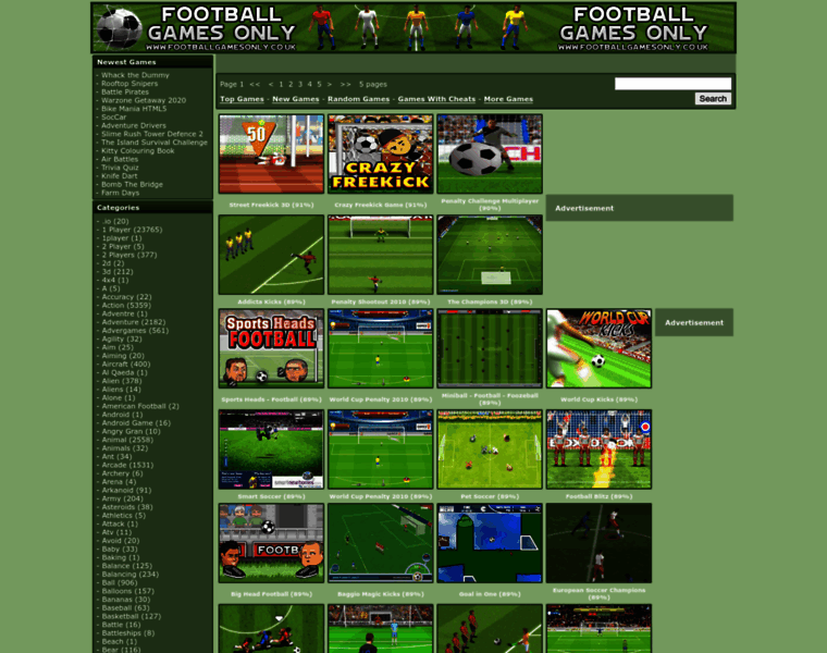 Soccergames10.com thumbnail