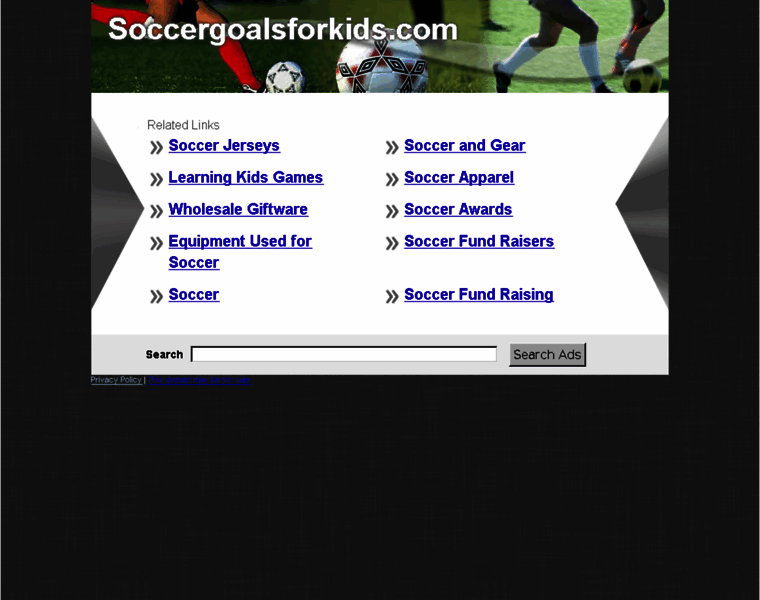 Soccergoalsforkids.com thumbnail