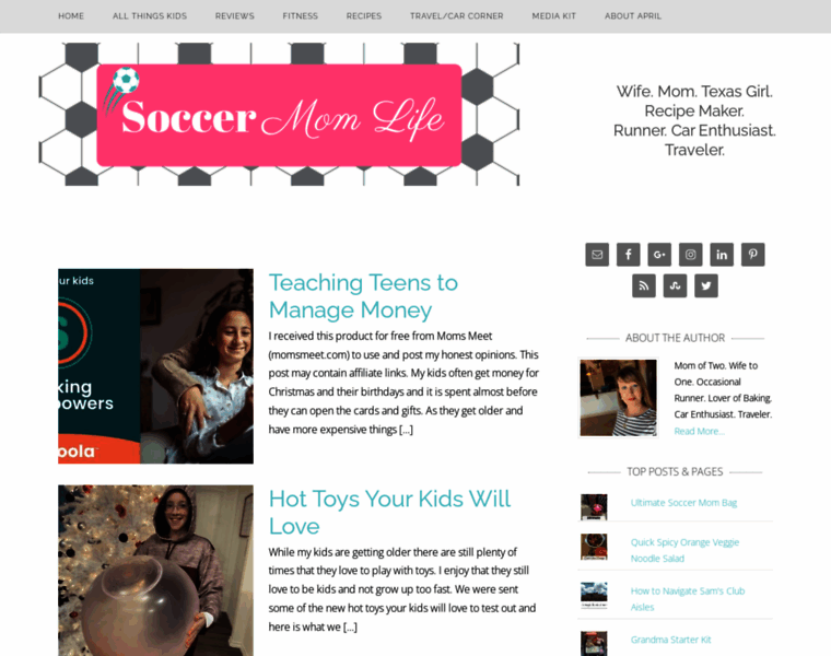 Soccermomlife.com thumbnail