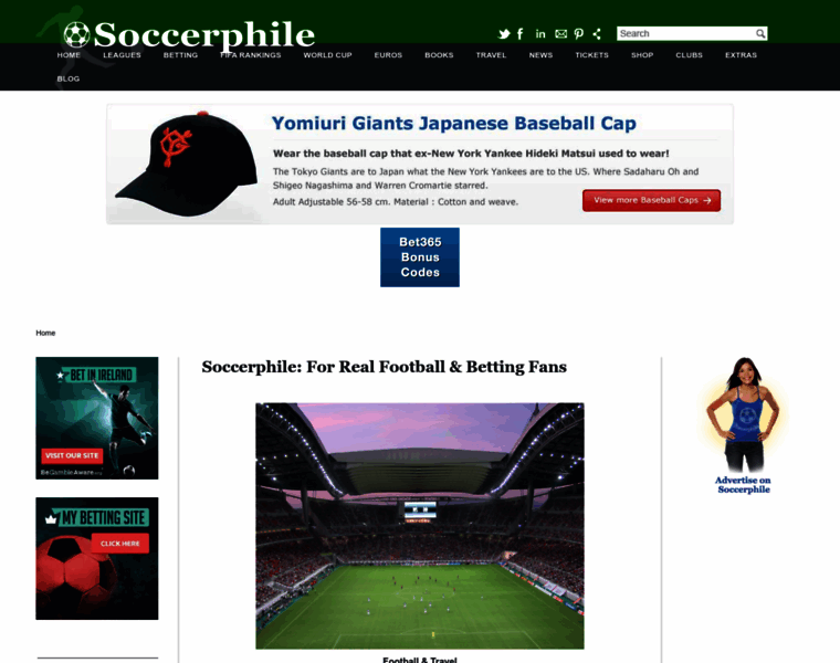 Soccerphile.com thumbnail