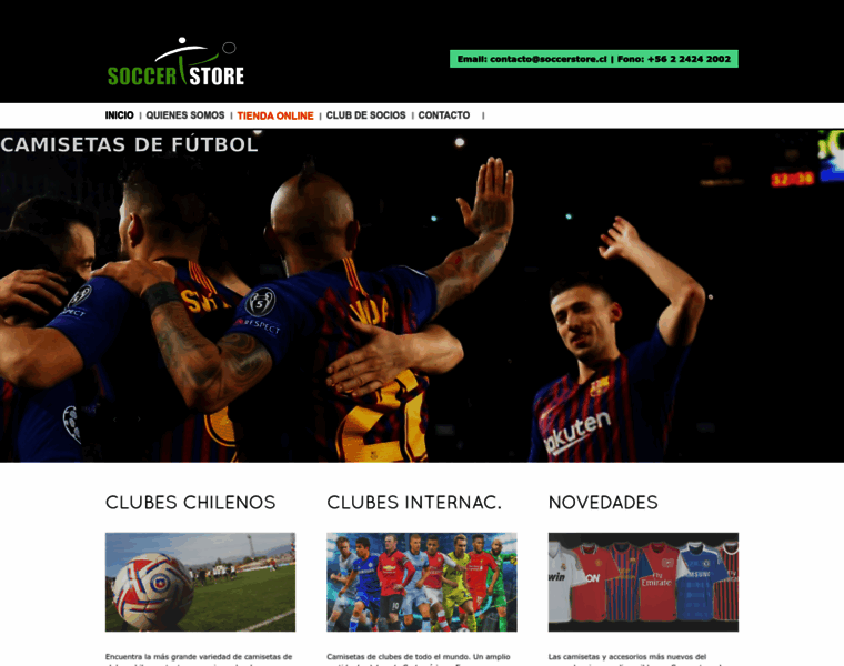 Soccerstore.cl thumbnail