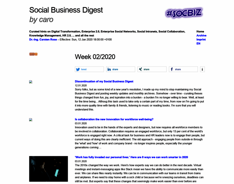 Social-business-digest.com thumbnail