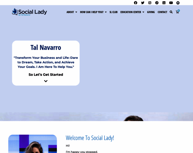 Social-lady.com thumbnail
