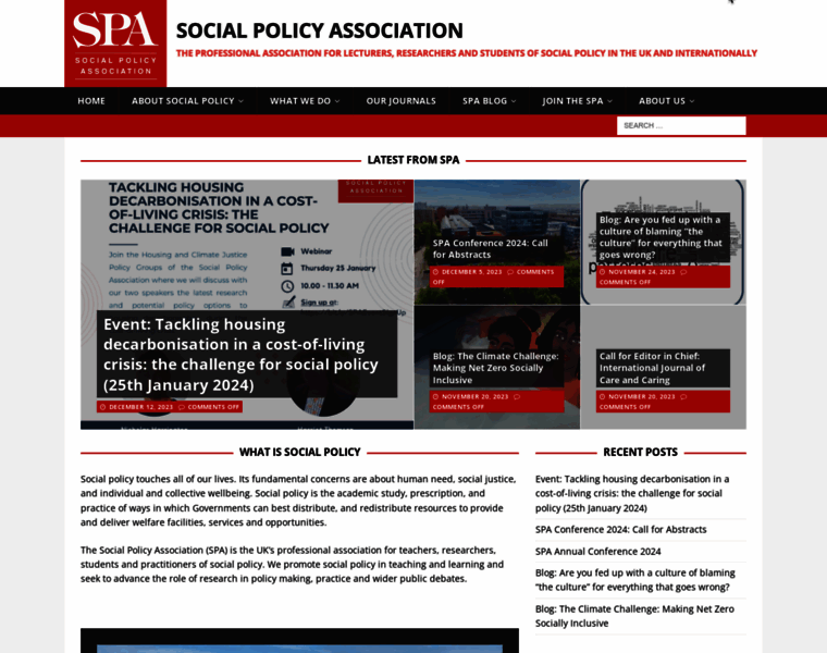Social-policy.org.uk thumbnail