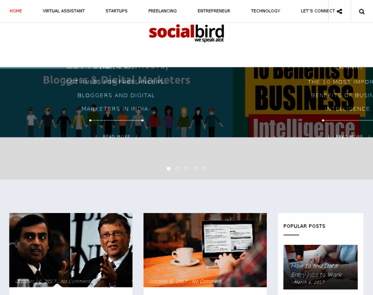 Socialbird.in thumbnail