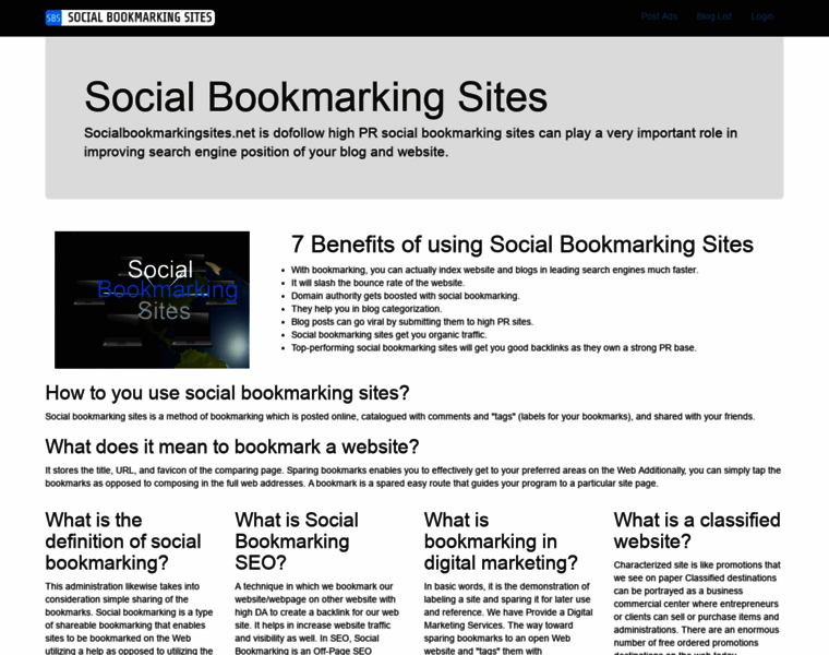Socialbookmarkingsites.net thumbnail