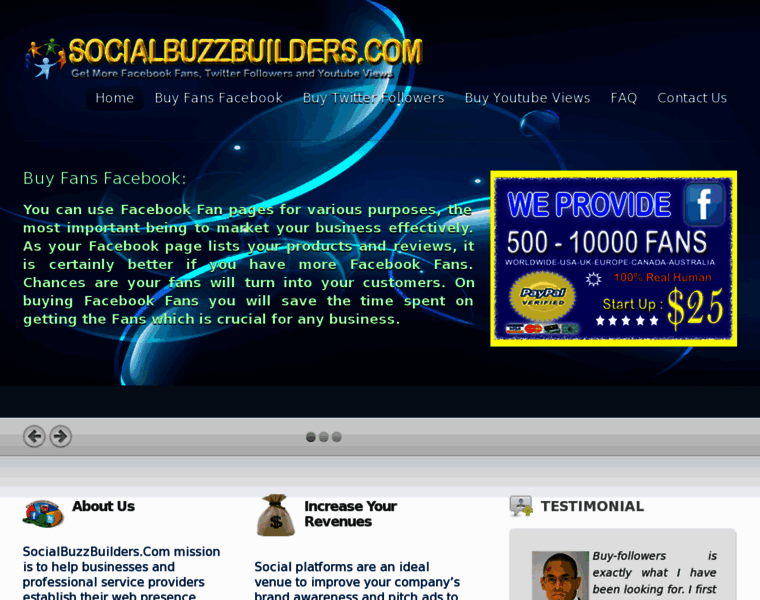 Socialbuzzbuilders.com thumbnail