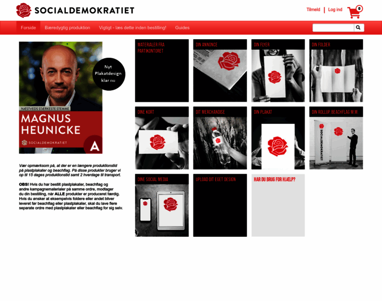 Socialdemokraterne.apogeestorefront.com thumbnail