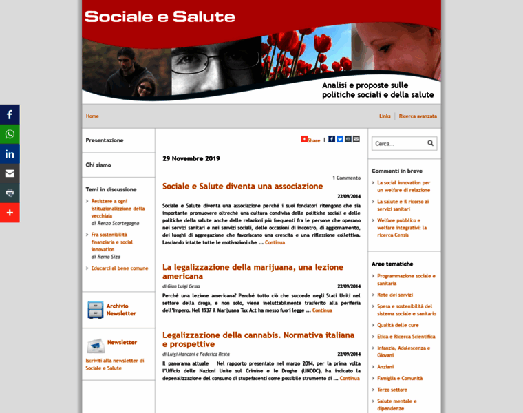 Socialesalute.it thumbnail