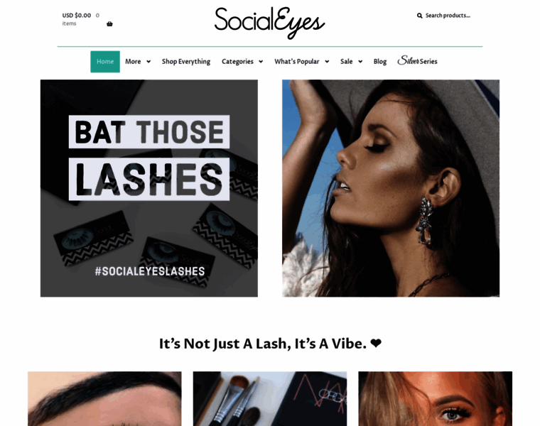 Socialeyeslashes.com thumbnail