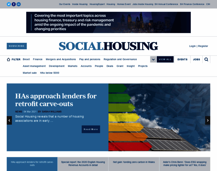 Socialhousing.co.uk thumbnail