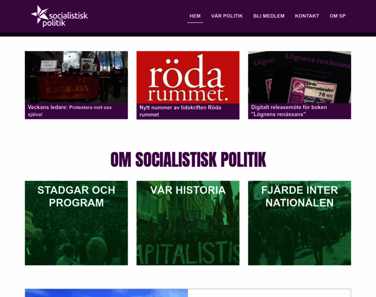 Socialistiskapartiet.se thumbnail