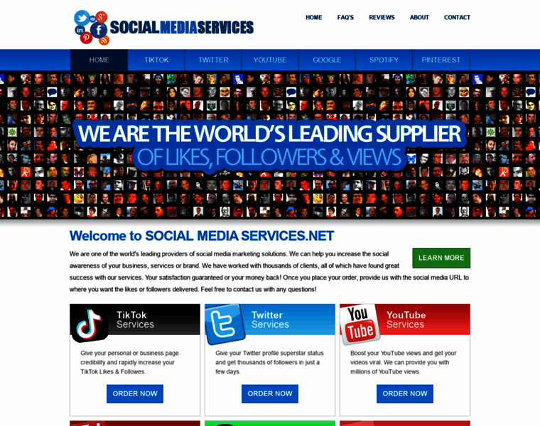 Socialmediaservices.net thumbnail