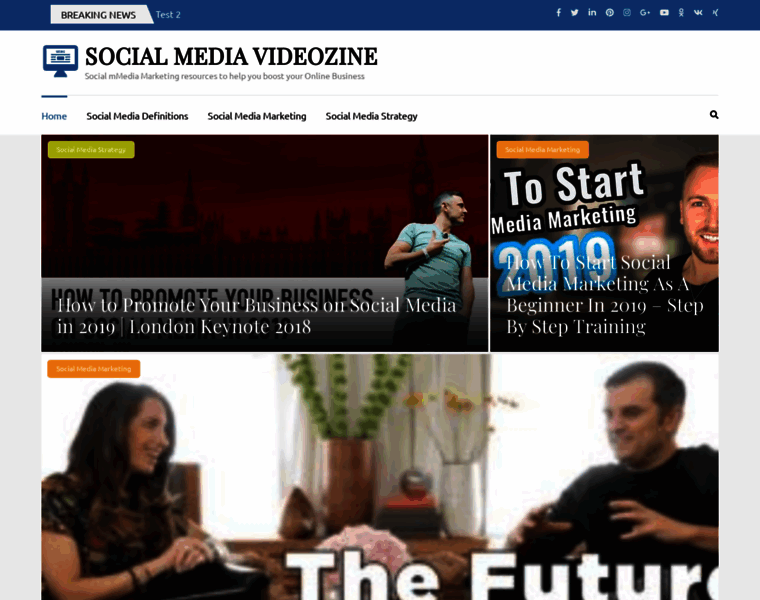 Socialmediavideozine.com thumbnail