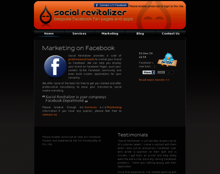 Socialrevitalizer.com thumbnail