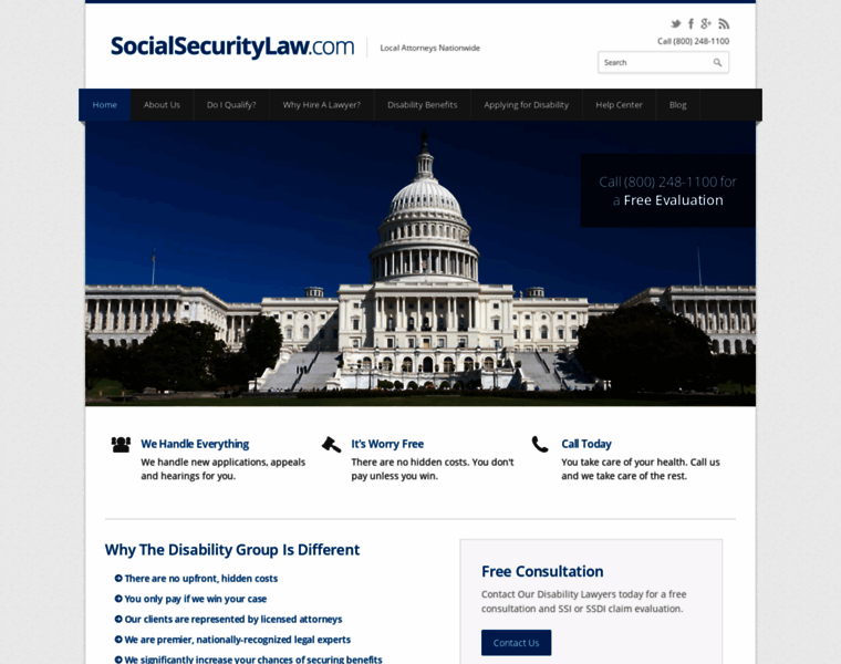 Socialsecuritylaw.com thumbnail
