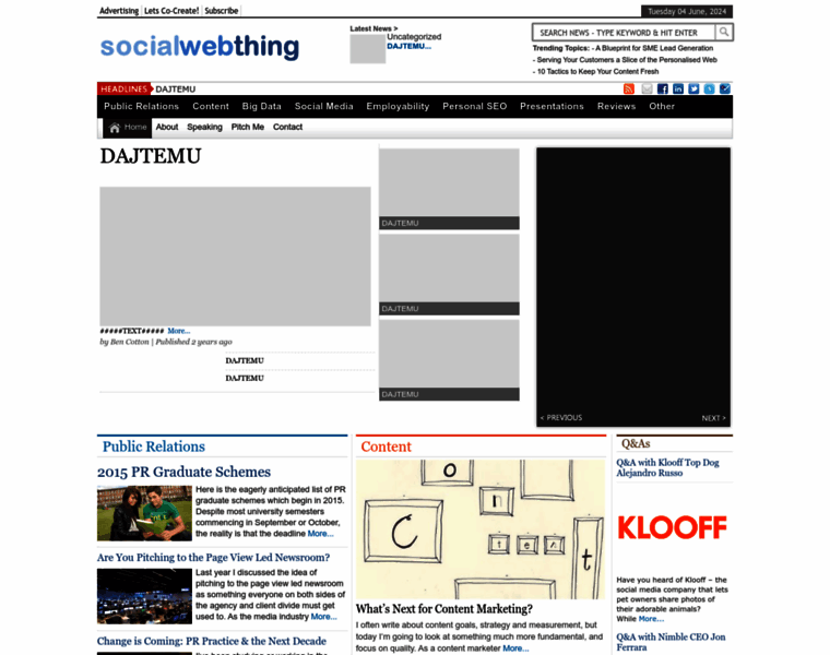 Socialwebthing.com thumbnail